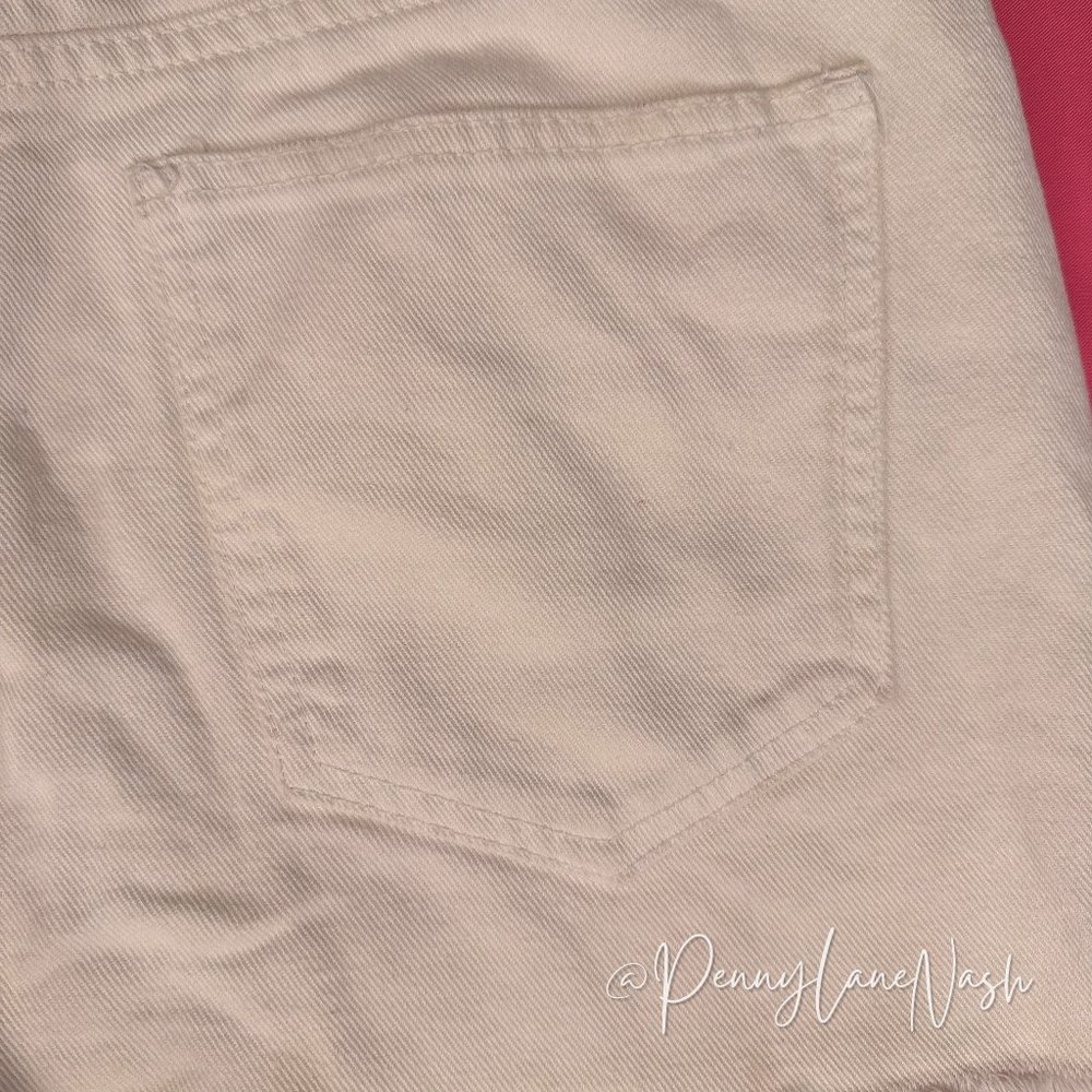 Harper Heritage White Cutoff High Rise Denim Short - Picture 7 of 10